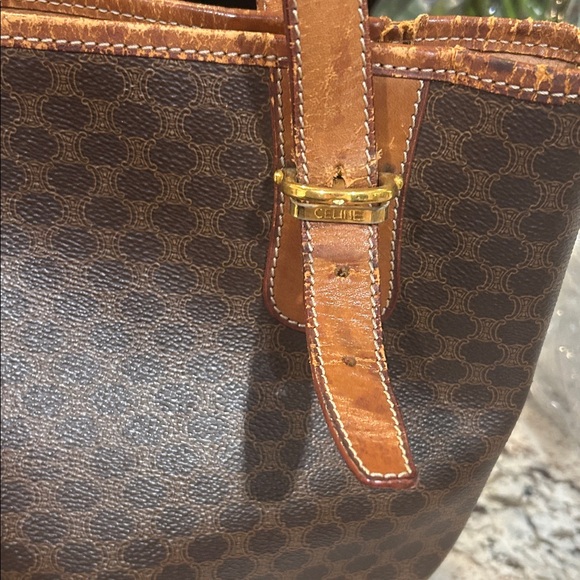 Celine Brown Shoulder Bag tote - Picture 13 of 16